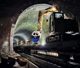 Kabelkanäle zurückgebaut und Platz geschaffen