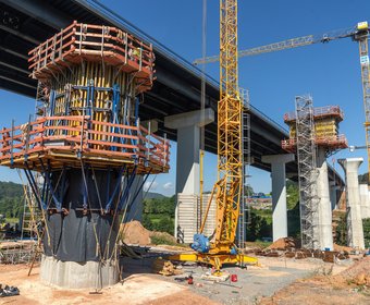 Doka Autobahnbau Beton