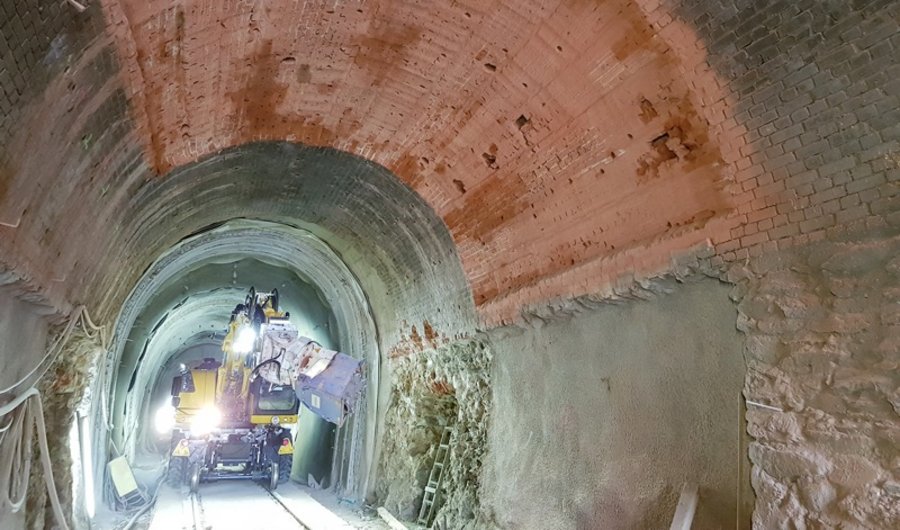 Kemroc Fräsen Tunnelbau