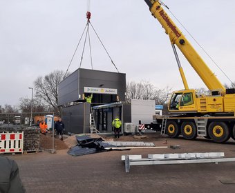 Schunk Mobilraum Schwertransporte Baustelleneinrichtung