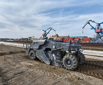 Wirtgen Recyclingmaterial Erdbau und Grundbau