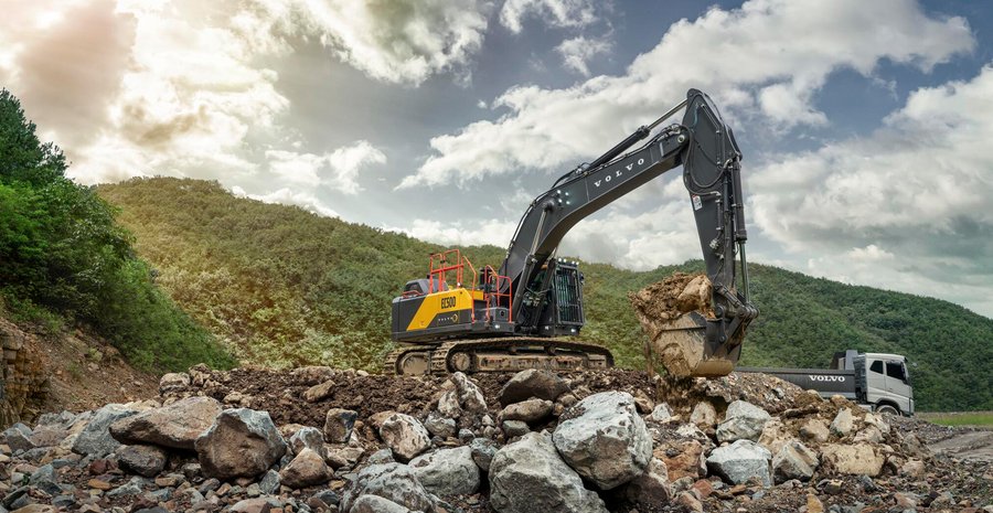 Volvo CE Bagger Anbaugeräte