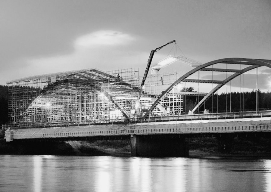 Alfix Brückensanierung Gerüstbau
