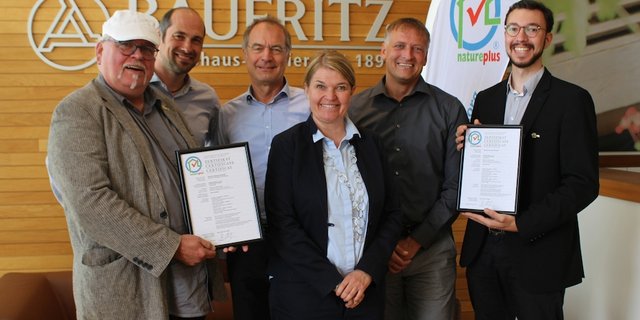 Baufritz Zertifikat Unternehmen