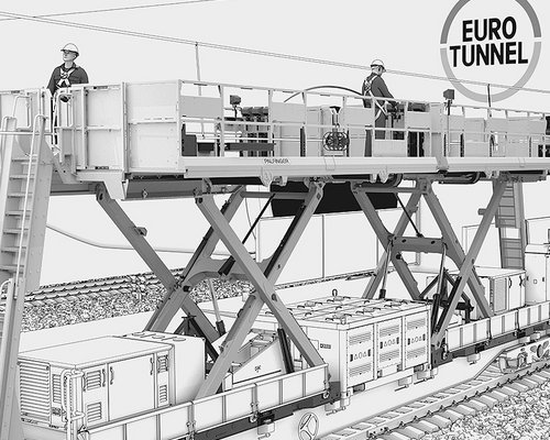 Sonderanfertigung für Einsatz im Eurotunnel geschaffen
