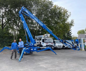 Bluelift-Rothlehner Mietpark Arbeitsbühnen