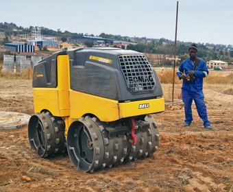 Bomag Südafrika Straßenbau und Tiefbau