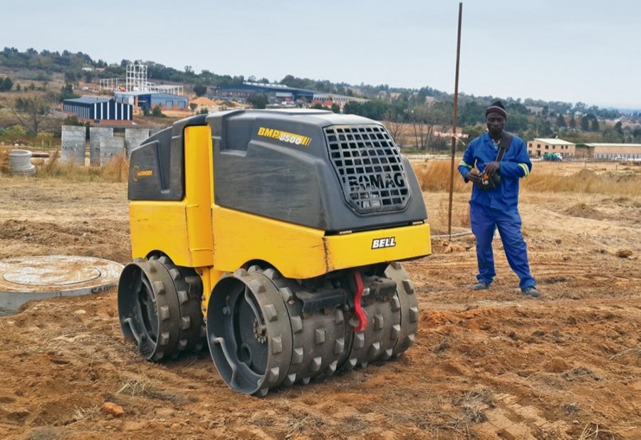 Bomag Südafrika Straßenbautechnik