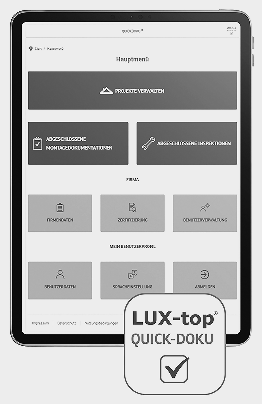 Lux-top Bau digital