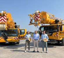 S.A.S Group erweitert Liebherr-Flotte Liebherr Mobilkrane Krane und Seilmaschinen