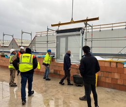 Komplettfenster für schnelleres Bauen