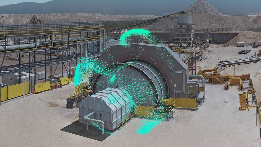 Siemens Bergbau Gewinnung